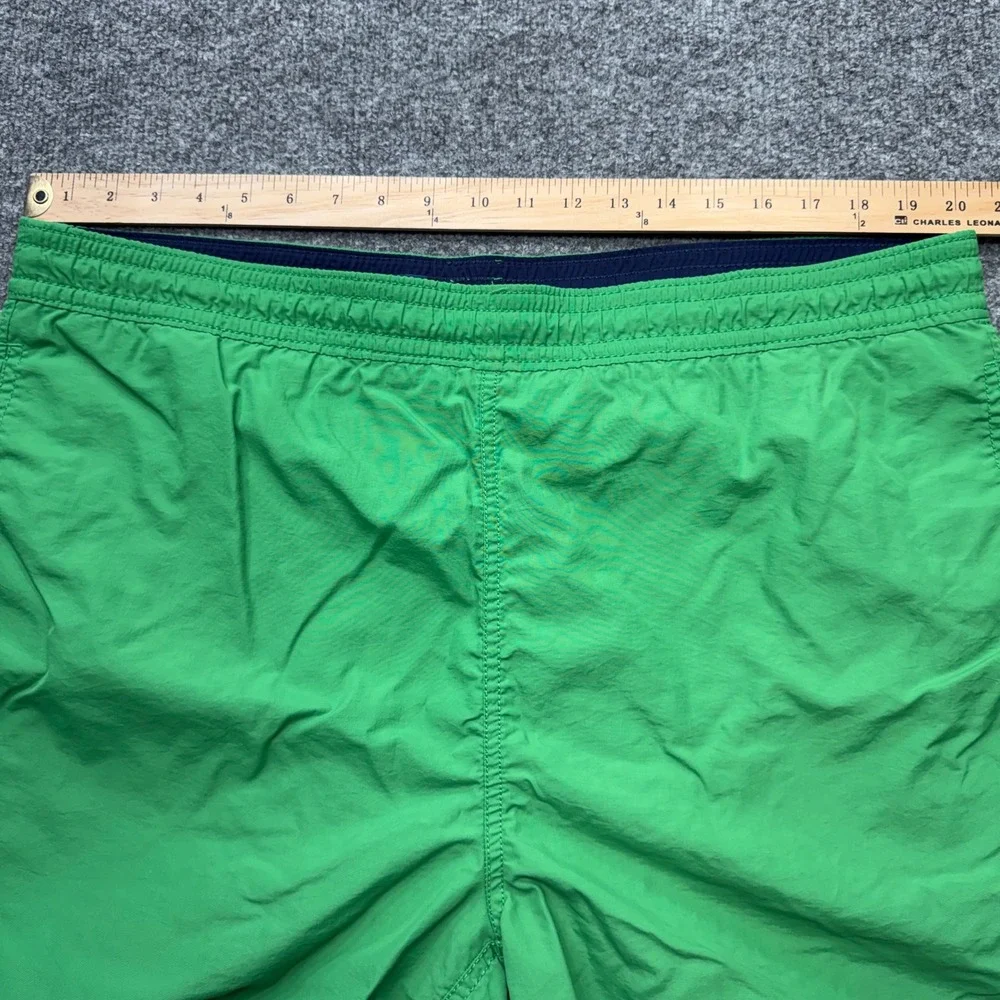 Polo Ralph Lauren Mens XL Green Swim Trunks Mesh Lined Pony Logo Shorts